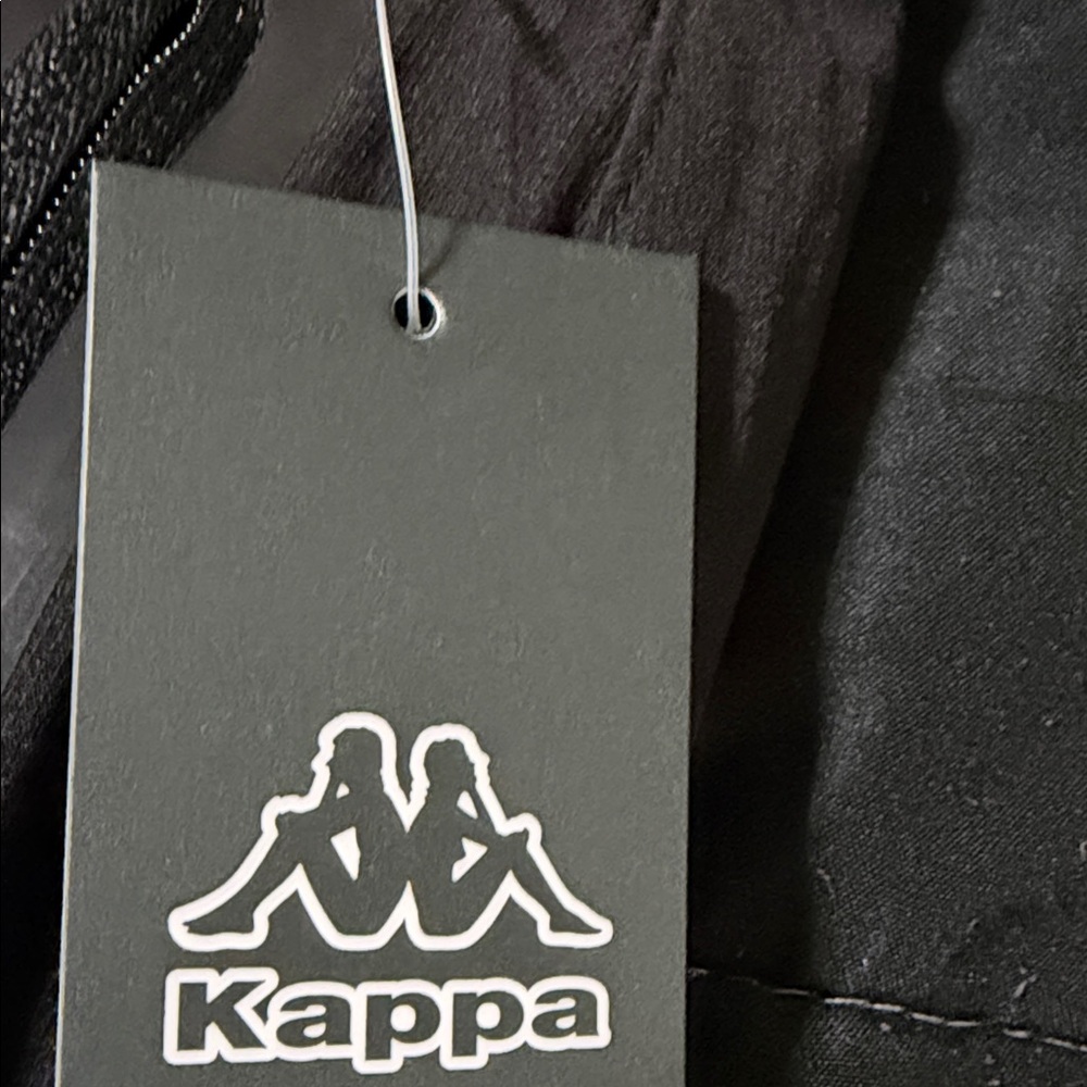 Kappa Men's Black Athletic Shorts - Picture 2 of 2